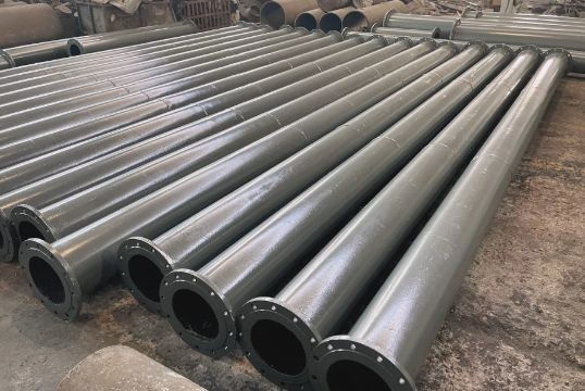 粉煤灰输送耐磨双金属复合管在电厂的实际应用